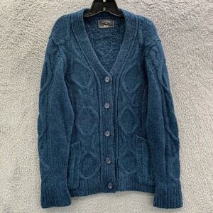 The Irish Store Sweater Womens Medium Top Blue